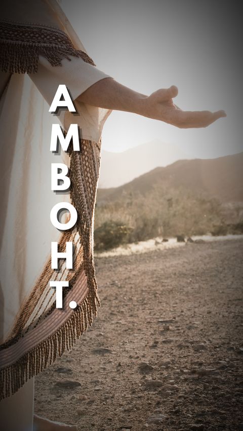 And Many Believed On Him There (John 10:42) phone wallpaper, letters only