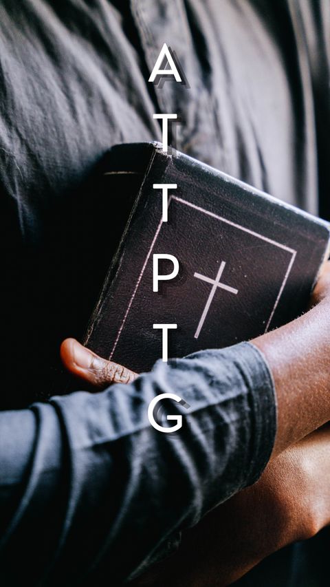 And There They Preached The Gospel (Acts 14:7) phone wallpaper, letters only