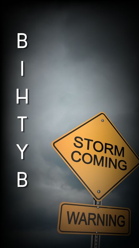 Behold, I Have Told You Before (Matthew 24:25) phone wallpaper, letters only