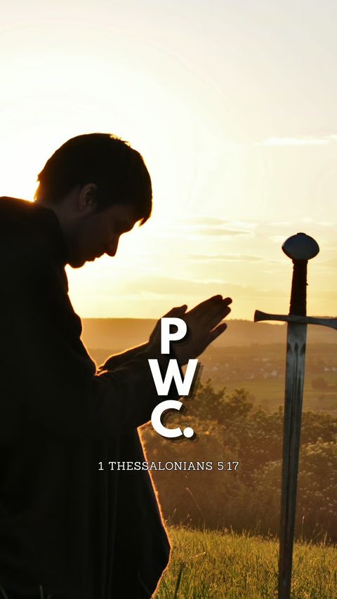 Pray Without Ceasing (1 Thessalonians 5:17) phone wallpaper, letters + reference